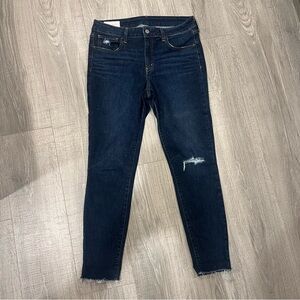 GAP Dark Indigo Universal Jegging Mid Rise Skinny Jeans—31/12